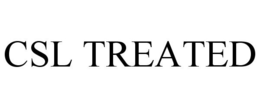 CSL TREATED trademark