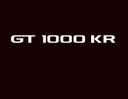 GT 1000 KR trademark