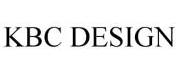 KBC DESIGN trademark