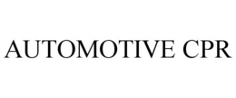 AUTOMOTIVE CPR trademark