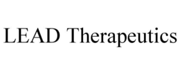 LEAD THERAPEUTICS trademark
