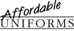 AFFORDABLE UNIFORMS trademark
