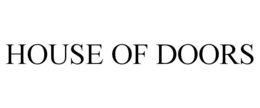 HOUSE OF DOORS trademark
