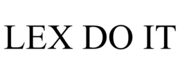 LEX DO IT trademark
