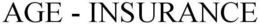 AGE - INSURANCE trademark