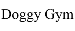 DOGGY GYM trademark