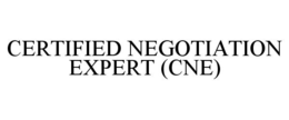 CERTIFIED NEGOTIATION EXPERT (CNE) trademark