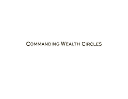COMMANDING WEALTH CIRCLES trademark
