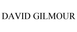DAVID GILMOUR trademark