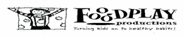 FOODPLAY PRODUCTIONS TURNING KIDS ON TO HEALTHY HABITS! trademark