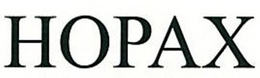HOPAX trademark