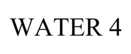 WATER 4 trademark