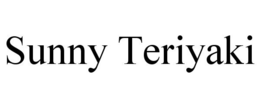 SUNNY TERIYAKI trademark