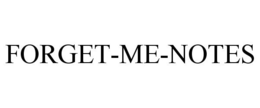 FORGET-ME-NOTES trademark