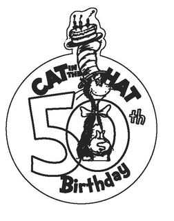 CAT IN THE HAT 50TH BIRTHDAY trademark