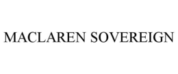 MACLAREN SOVEREIGN trademark