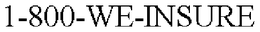 1-800-WE-INSURE trademark