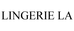 LINGERIE LA trademark