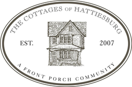 THE COTTAGES OF HATTIESBURG A FRONT PORCH COMMUNITY EST. 2007 trademark