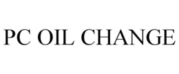 PC OIL CHANGE trademark