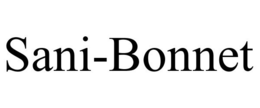 SANI-BONNET trademark