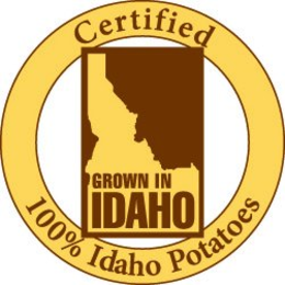 CERTIFIED GROWN IN IDAHO 100% IDAHO POTATOES trademark