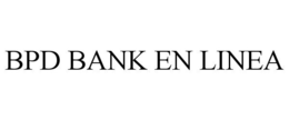 BPD BANK EN LINEA trademark