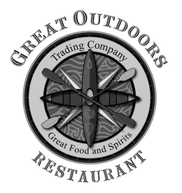 GREAT OUTDOORS RESTAURANT TRADING COMPANY GREAT FOOD AND SPIRITS trademark