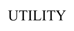 UTILITY trademark