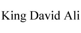 KING DAVID ALI trademark
