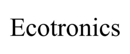 ECOTRONICS trademark