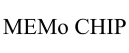 MEMO CHIP trademark