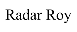 RADAR ROY trademark