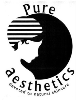 PURE AESTHETICS DEVOTED TO NATURAL SKINCARE trademark