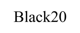 BLACK20 trademark