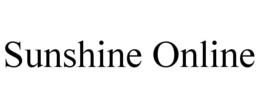 SUNSHINE ONLINE trademark