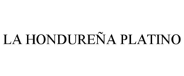 LA HONDUREÑA PLATINO trademark