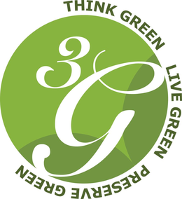 3G THINK GREEN LIVE GREEN PRESERVE GREEN trademark