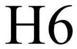 H6 trademark