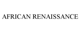 AFRICAN RENAISSANCE trademark
