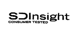 SDINSIGHT CONSUMER TESTED trademark