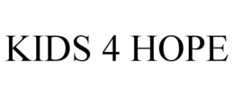 KIDS 4 HOPE trademark