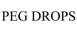 PEG DROPS trademark