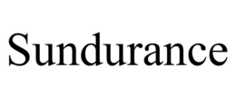 SUNDURANCE trademark