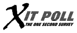 XIT POLL THE ONE SECOND SURVEY trademark