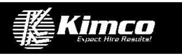 K KIMCO EXPECT HIRE RESULTS! trademark