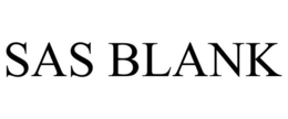 SAS BLANK trademark