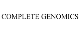 COMPLETE GENOMICS trademark