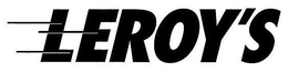 LEROY'S trademark