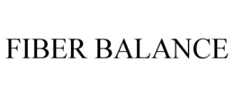 FIBER BALANCE trademark